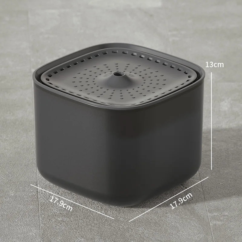 Fuente de agua para mascota y filtro de recirculación automático.