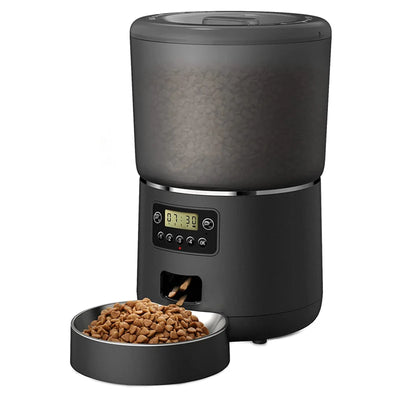 Dispensador automático de comida de 4L y Control inteligente.
