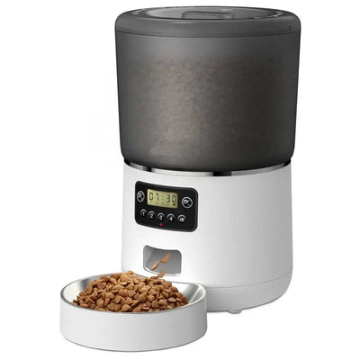 Dispensador automático de comida de 4L y Control inteligente.