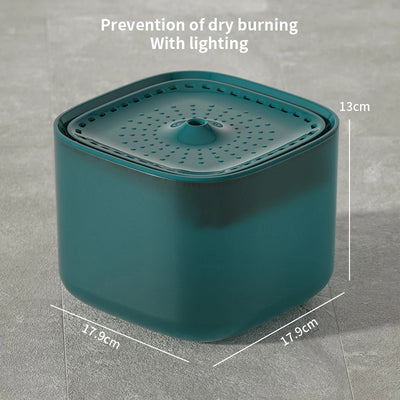 Fuente de agua para mascota y filtro de recirculación automático.